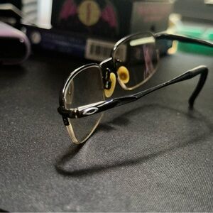 Stylish Black Oakley Men's Glasses clubface frames only